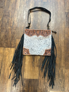 Myra Tumbleweed Hair On Hide Bag 869