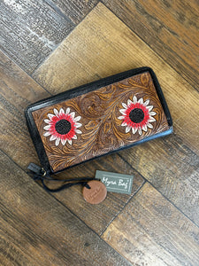 Myra Orange Bloom Wallet 048