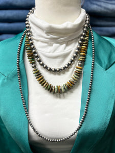 5mm 30 Inch Navajo Pearl Necklace